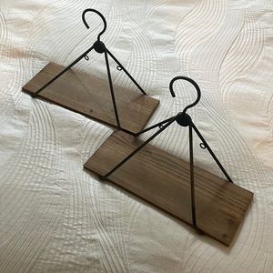 Hanger shelves